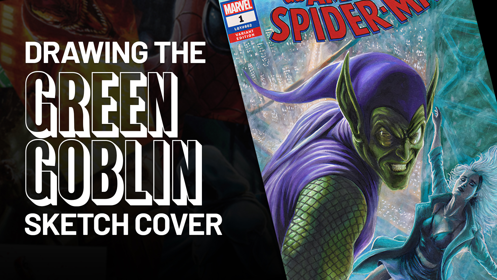 The Green Goblin Sketch Cover by Duke