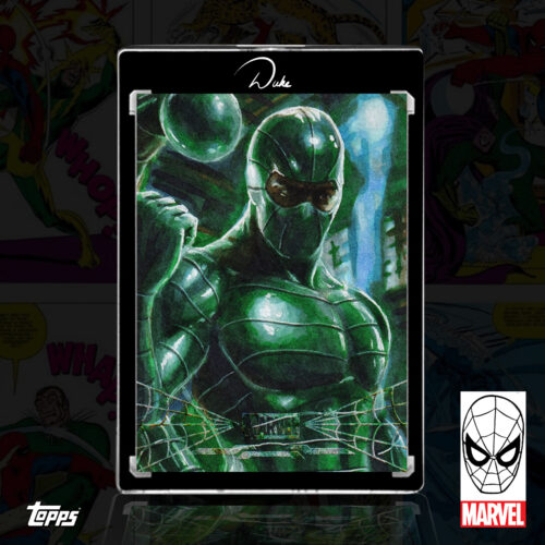 Topps Marvel Mint 2026 Scorpion Sketch Card by Duke