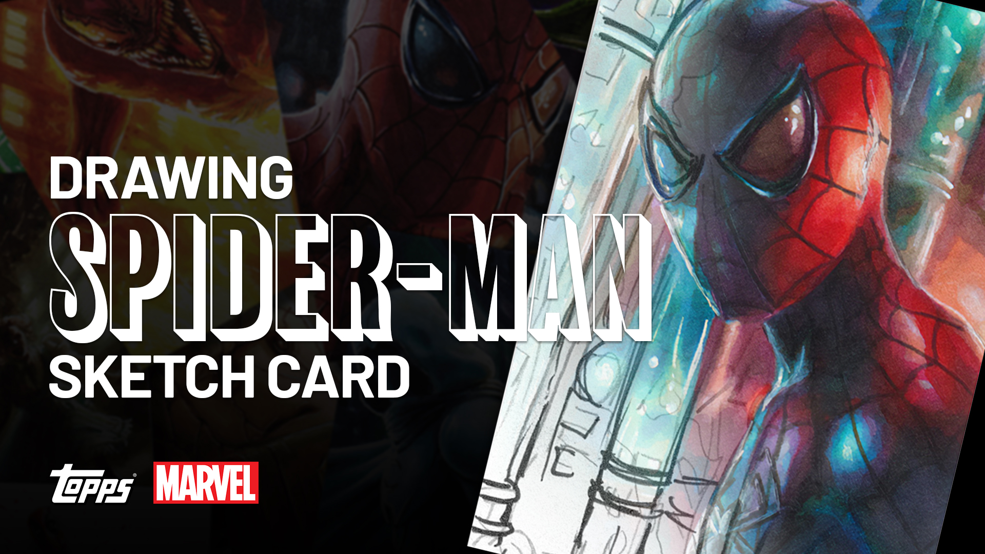 2026 Topps Vault Marvel Spider-Man Sketch Card by Duke