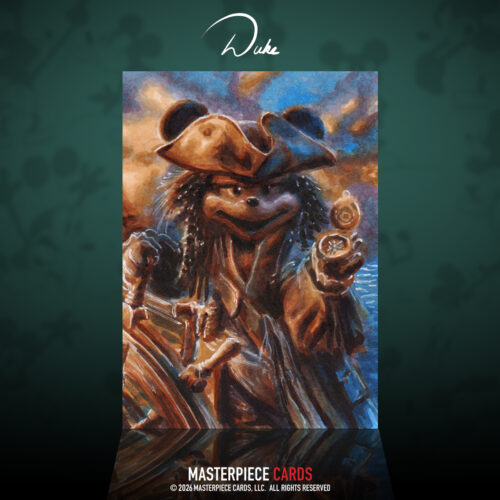 Captain Wille Sketch Card by Duke