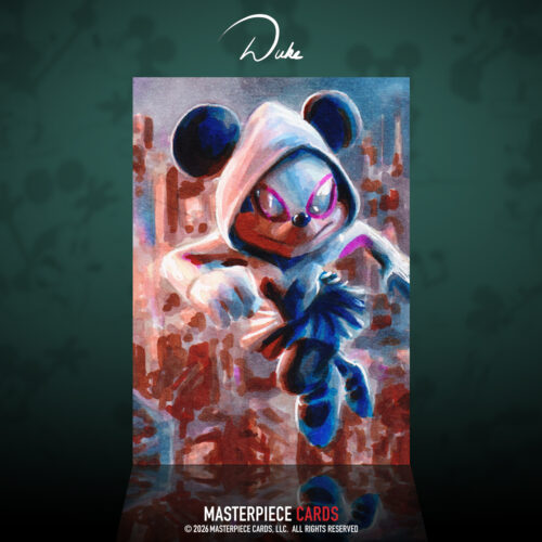 Minnie Ghost Mouse sketch card by Duke