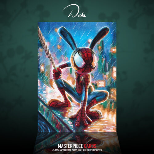 Spider-Wald Sketch Card by Duke