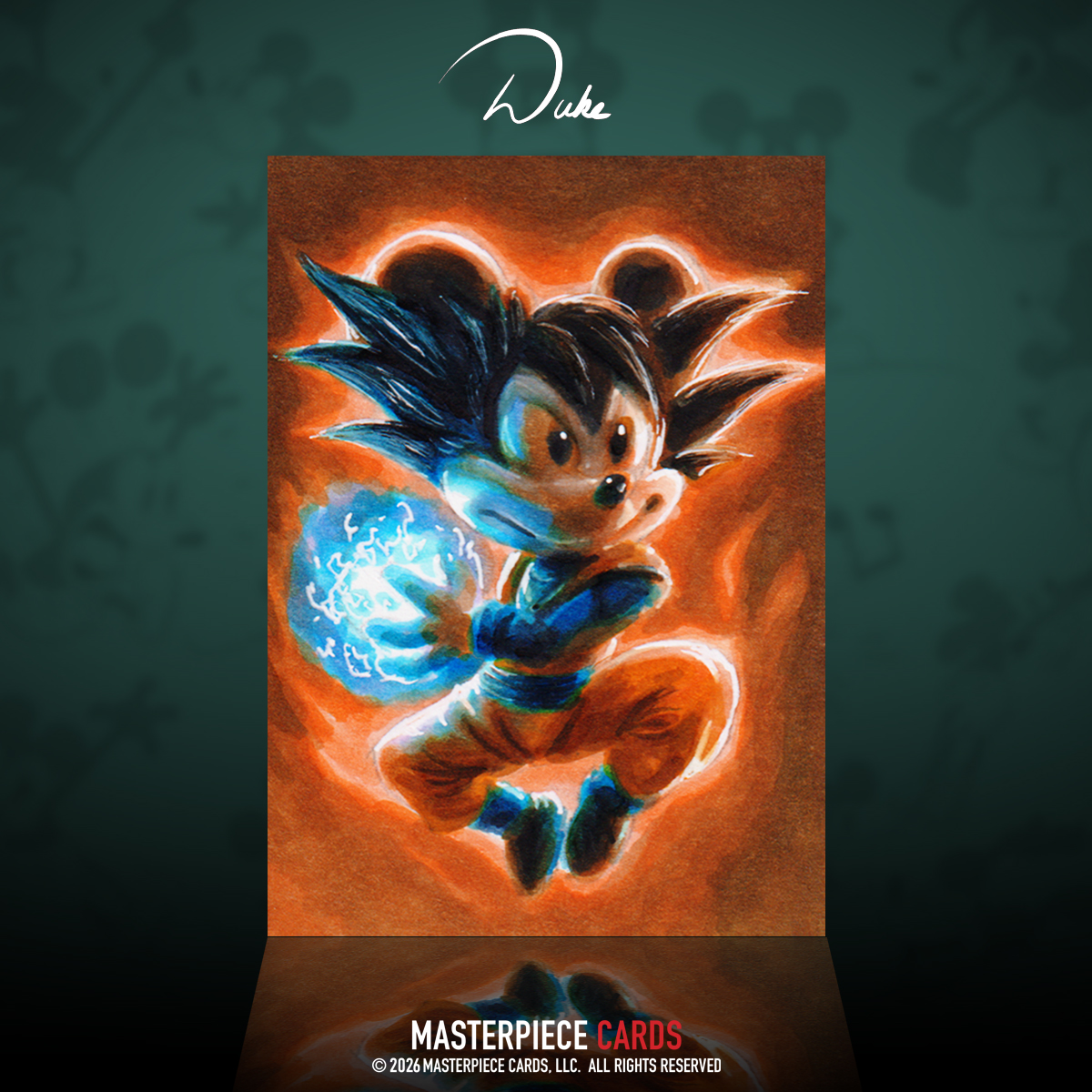 Woku Sketch Card by Duke