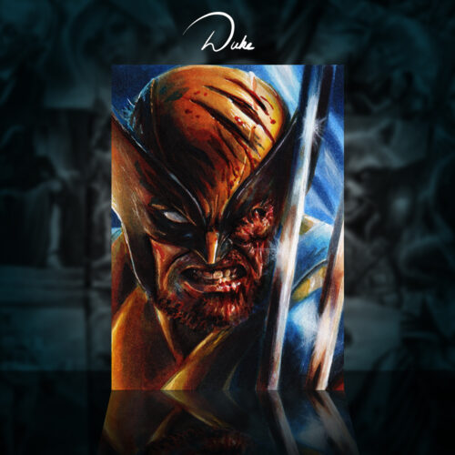 Wolverine Sketch Card by Duke